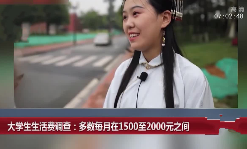 大學(xué)生每月1000元生活費夠嗎？40萬人票選出結(jié)果出爐，有點意外