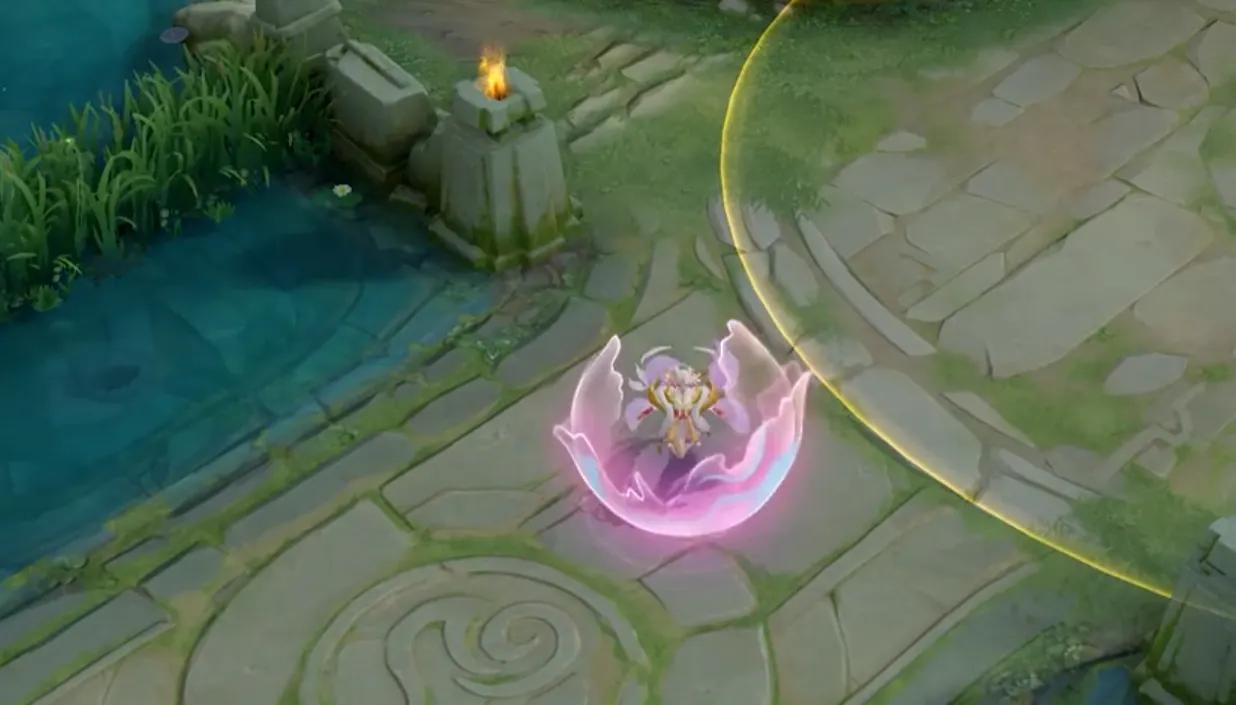 嫦娥6元皮膚拒霜思特效公開，粉色少女心爆棚，這誰能拒絕購買