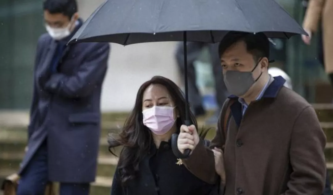 孟晚舟回國24小時后，她背后的男人火了